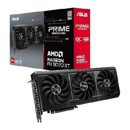 ASUS Prime Radeon(TM) RX 9070 XT OCエディショングラフィックスカー...