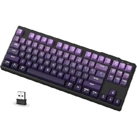 ATTACK SHARK M87 80% Wireless Gaming Keyboard,87 K...