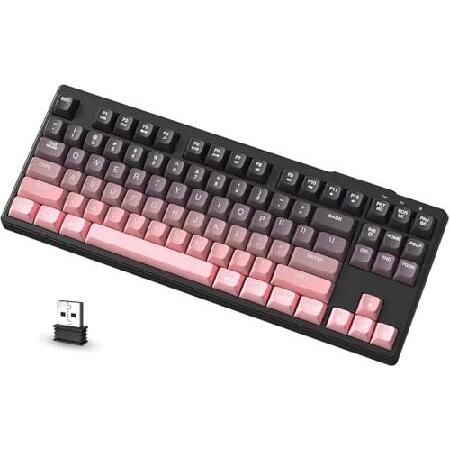 ATTACK SHARK M87 80% Wireless Gaming Keyboard,87 K...