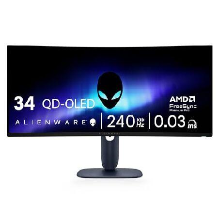 Alienware 34 240Hz QD-OLED Curved Gaming Monitor -...