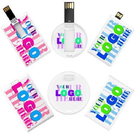 Card Shape Custom USB Flash Drive 32GB 3.0 10 Pack...