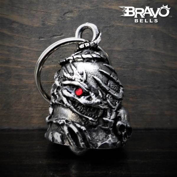 米国製 Bravo Bells スカル 赤目 ドラゴン ベル [Skull Dragon] Made...