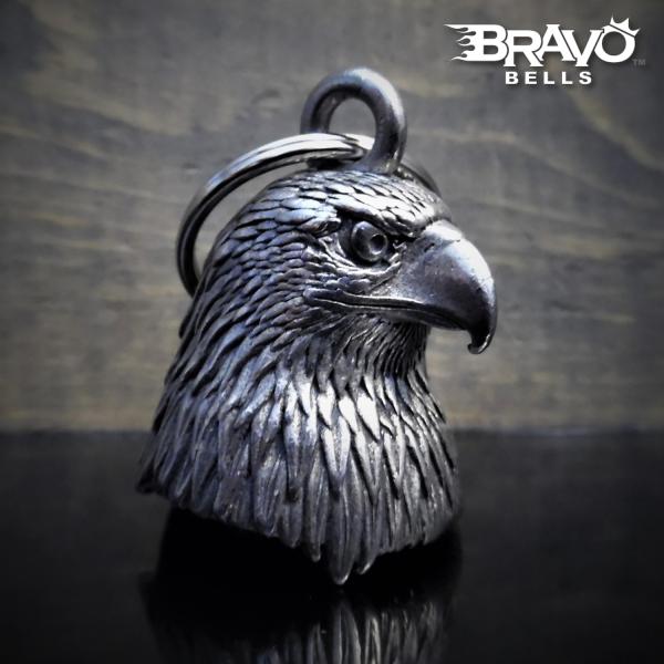 米国製 Bravo Bells 鷲 3D ベル [Eagle Head] Made in USA 魔...