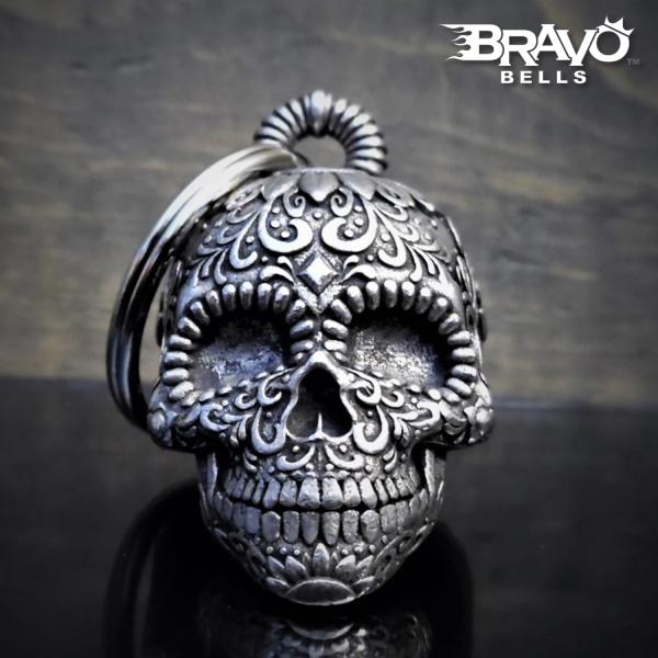 米国製 Bravo Bells シュガースカル 3D ベル [Sugar Skull] Made i...