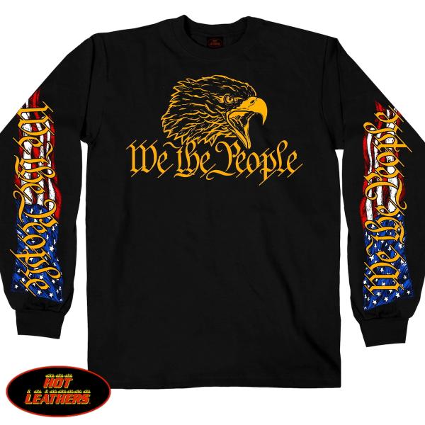 Hot Leathers メンズ 長袖 Tシャツ [Long Sleeve We The Peopl...