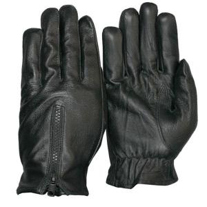 Black Leather Driving Glove