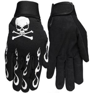 Skull Crossbones Mechanics Gloves(スカル)