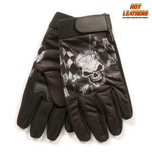Hot Leathers 鹿革 グローブ ブラック Deerskin Driver Bolt Black 黒