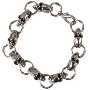 Small Skull Wrist Chain / Bracelet(スカル)｜harley