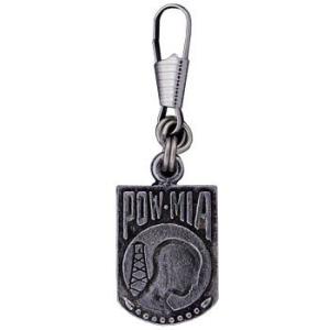 POW MIA Zipper Pull