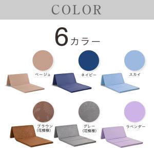 厚さ4cm四つ折り高反発シングルマットレス200Nの詳細画像2