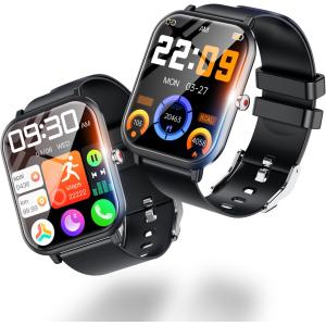 スマートウォッチ Bluetooth5.3 活動量計 超薄型 iPhone/アンドロイド対応 Smart Watch 着信/メッセージ通知 IP68防水 スポーツウォッチ カロリー｜HarmonyヤフーShop