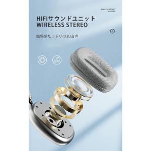 ヘッドホン bluetooth ワイヤレスヘッ...の詳細画像3