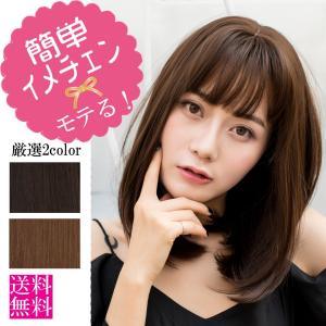 ウィッグ ロング セミロング レディース かつら フルウィッグ 軽量 フリーサイズ