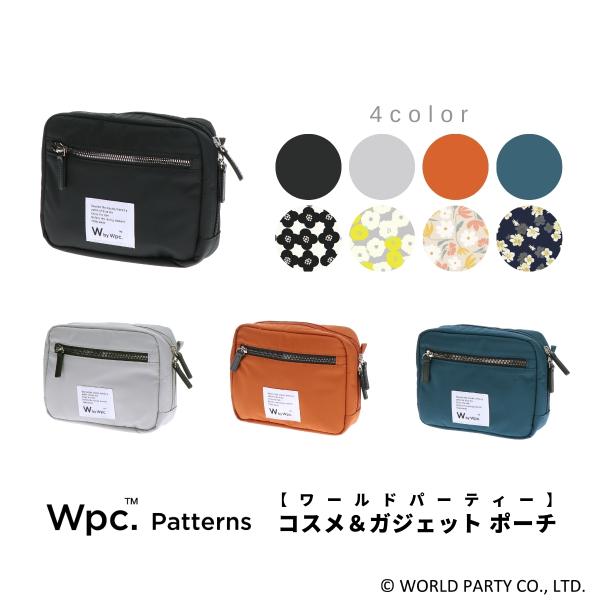 Wpc.Patterns ワールドパーティー ペタル Petale コスメ &amp; ガジェット ポーチ ...