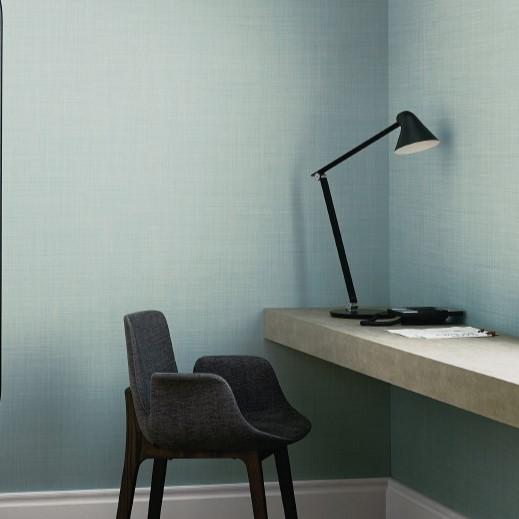 サンゲツ TH32113 生のり付き壁紙 30m process#100 織物調 グリーン FAIT...