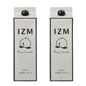 IZM 1000ml 酵素ドリンク ピーチテイスト 酵素