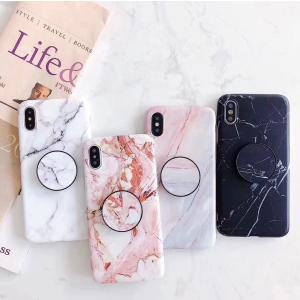 IPHONE6ケース 大理石調 おしゃれ リング付 海外 スマホケース 可愛い シンプル 韓国風 アイフォン アイホンケース IPHONEXスタンド機能