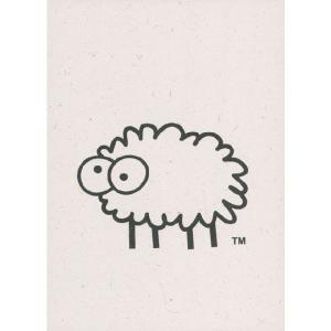 ひつじのフンで再生紙 【Sheep Poo Paper】 グリーティングカード （オリジナル） Original Sheepy Card ★メール便OK★｜hartfield