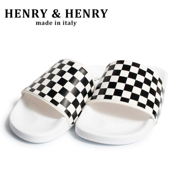 【セール50%OFF】 ヘンリーヘンリー シャワーサンダル HENRY&amp;HENRY 180 chec...