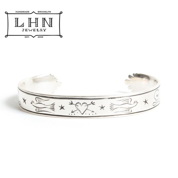 LHN Jewelry エルエイチエヌジュエリー バングル DORIAN CUFF ハート ツバメ ...