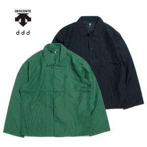 【セール40%OFF】 DESCENTE ddd デサントディーディーディー コーチシャツジャケット リップストップナイロン COACH SHIRT JACKET｜hartleystore