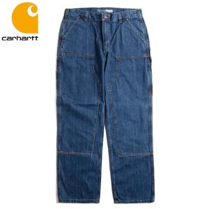 は*お様 carhartt WIP デニムダブルニーパンツ Carhartt（カーハート） 104944 ルーズフィット ダブルフロント
