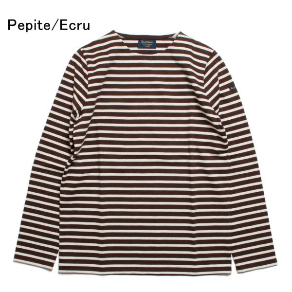 Le minor ルミノア HEAVY WEIGHT LONG SLEEVE ボーダー バスクシャツ...