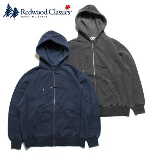 Redwood Classics レッドウッドクラシック Logan Hoody フルジップ スウェット パーカー 20oz カナダ製｜hartleystore