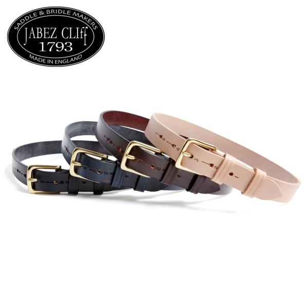 JABEZ CLIFF ジャベツクリフ STIRRUP LEATHER BELT スティラップレザー...