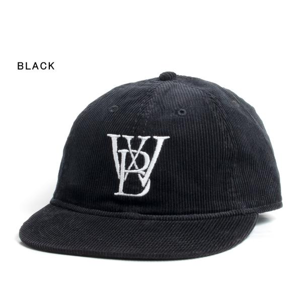 WOODBLOCK ウッドブロック EMBROIDERY WB LOGO CORDUROY CAP ...