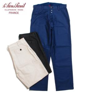 Le Sans Pareil ル サン パレイユ COTTON MOLESKIN TRADITIONAL WORK PANTS コットンモールスキン トラディショナル ワークパンツ｜hartleystore