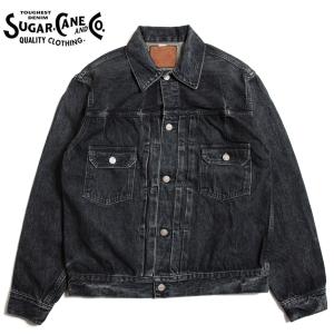 SUGAR CANE シュガーケーン【SC15650H】【14.25oz. BLACK DENIM JACKET