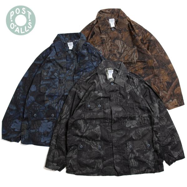 【セール20%OFF】 POST OVERALLS ポストオーバーオールズ BDU-R2 フィールド...