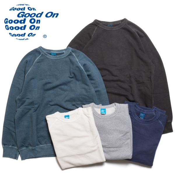 Good On グッドオン RAGLAN CREW SWEAT ラグランクルースウェット 9oz フ...