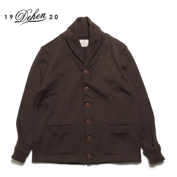 【セール20%OFF】 DEHEN ディーエン Shawl Sweater Coat ショールセータ...