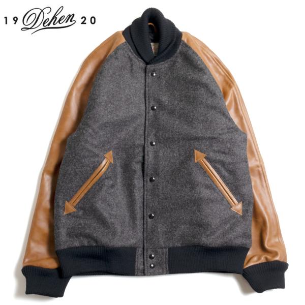 【セール20%OFF】 DEHEN ディーエン Raglan Varsity Jacket ラグラン...