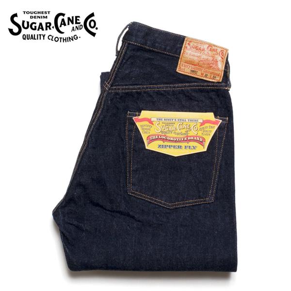 SUGAR CANE シュガーケーン 14oz. DENIM 1955Z MODEL (ZIPPER...