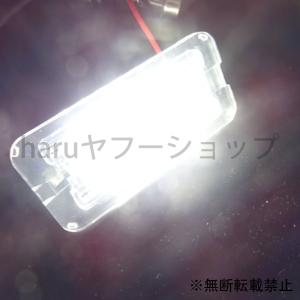 激白光 交換式 ィアット LED ナンバー灯 ライセンス ランプ フィアット 500C 1.2 1.4 8V 16V ツインエア ポップ スポーツ ラウンジ