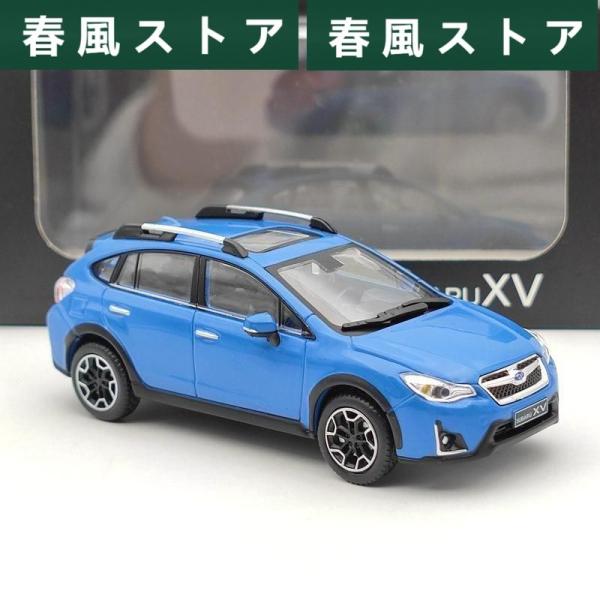 ミニカー 1/43 スバル XV SUV BLUE