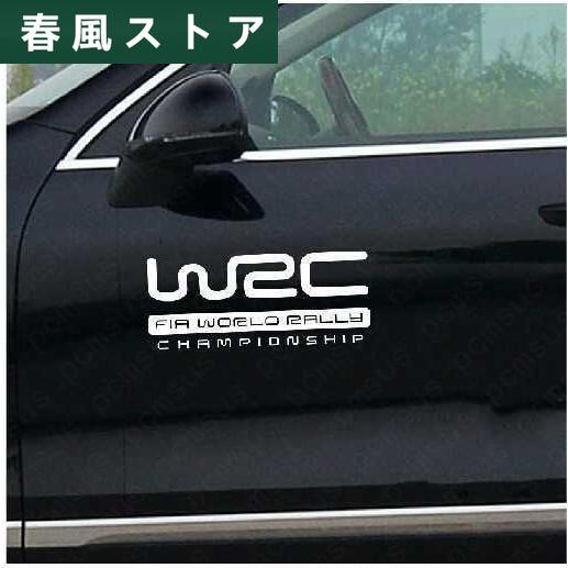 WRC ドア カッティング ステッカー インプレッサ WRX レガシィ BRZ S660 STレーシ...