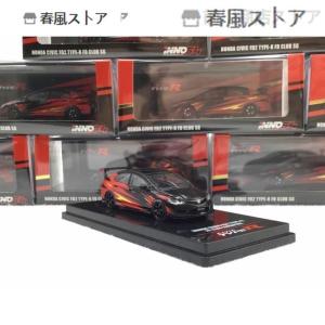 ミニカー 1/64 RR ホンダ シビック FD2 EF9 レーシングカー