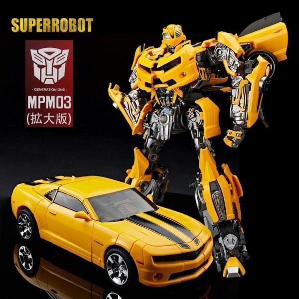 Transformers 8888D MPM03拡大版 Bumblebee バンブルビー ハンマ付き...