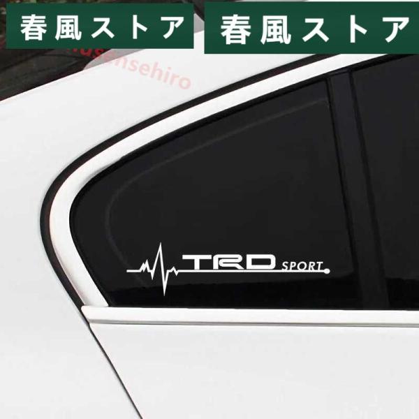 trd ステッカー リアガラス