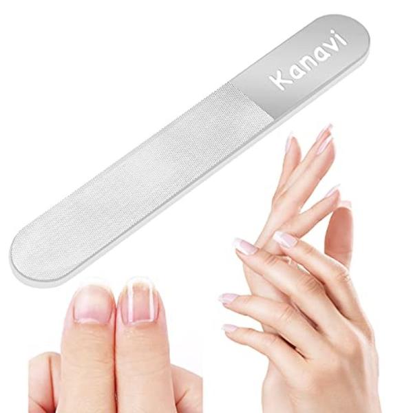 2023年改良版Kanavi 爪やすり 爪磨き ガラス製 ピカピカ 最新ナノ技術が生んだ全く新しい ...