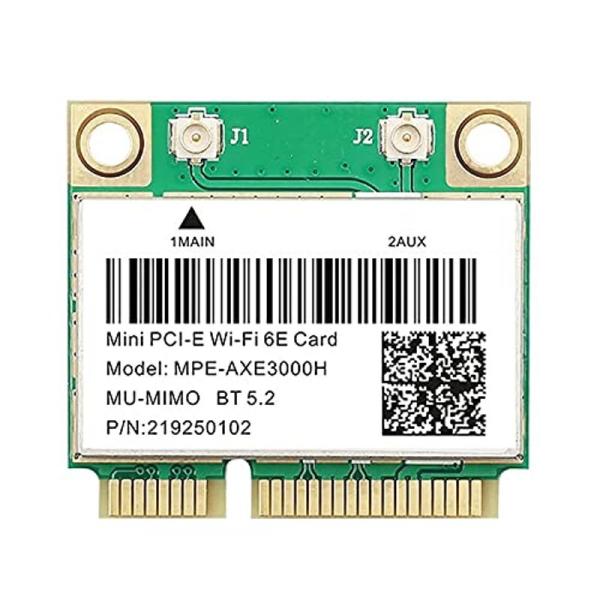 WiFi 6E 2.4G / 5G / 6GミニPCI-EWifiカードIntel AX210 29...