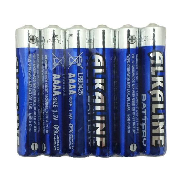 平城商事 アルカリ乾電池 単6形 6本入 AAAA LR8D425