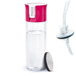 ブリタ 水筒 携帯用 浄水ボトル 600ml ピンク マイクロディスクフィルター 1個付 日本正規品