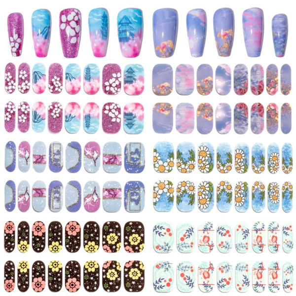 Sun&amp;Beam Nails ネイルシール ジェルネイルシール 手用 貼るだけ 人気 かわいい おし...