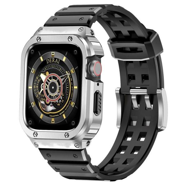 MioHHRは、バンパーケース付きのApple Watch Band 45 mmと互換性があり、iW...